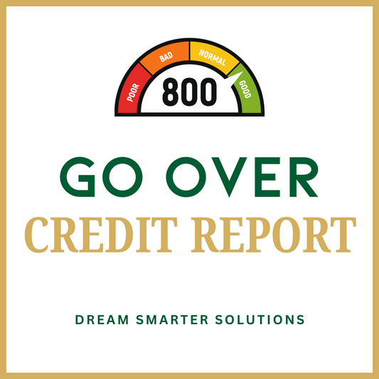 Credit Report Look Over